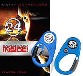 24 Season 4 Clip-On Clock