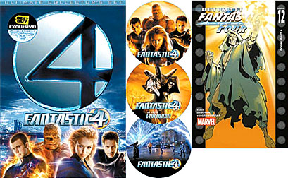 Fantastic 4 DVD Gift Set