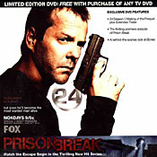 Fox 24 / Prison Break / Bones Bonus DVD