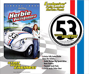 Herbie Fully Loaded Bonus DVD