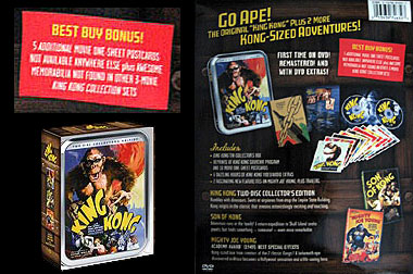 King Kong Collection DVD Box Set