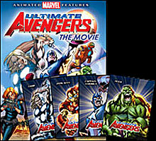 Ultimate Avengers The Movie Bonus Trading Cards